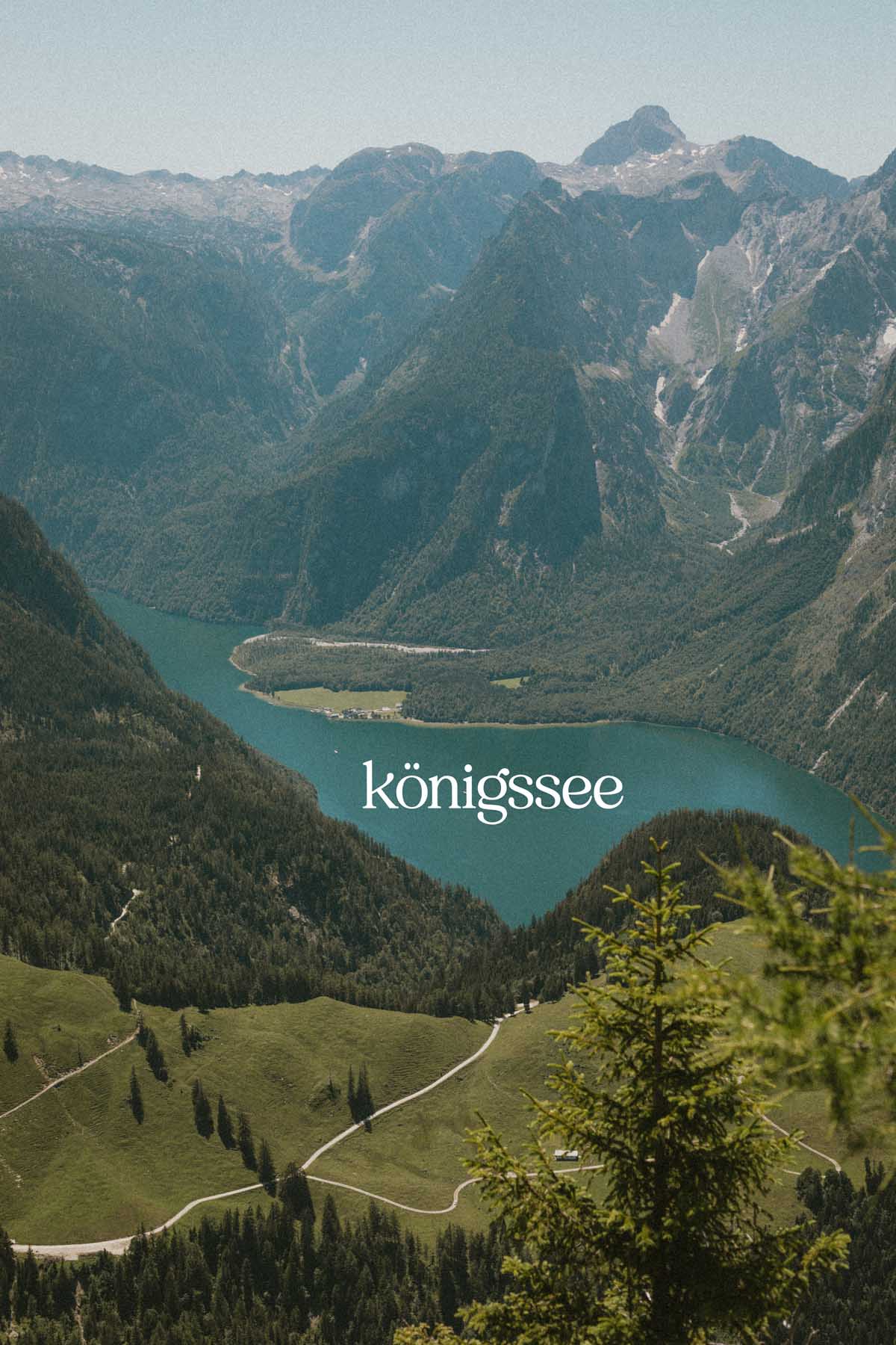 Der Blick auf den Königssee 