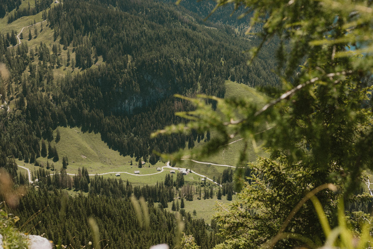 Panoramaweg auf dem Jenner in Berchtesgaden