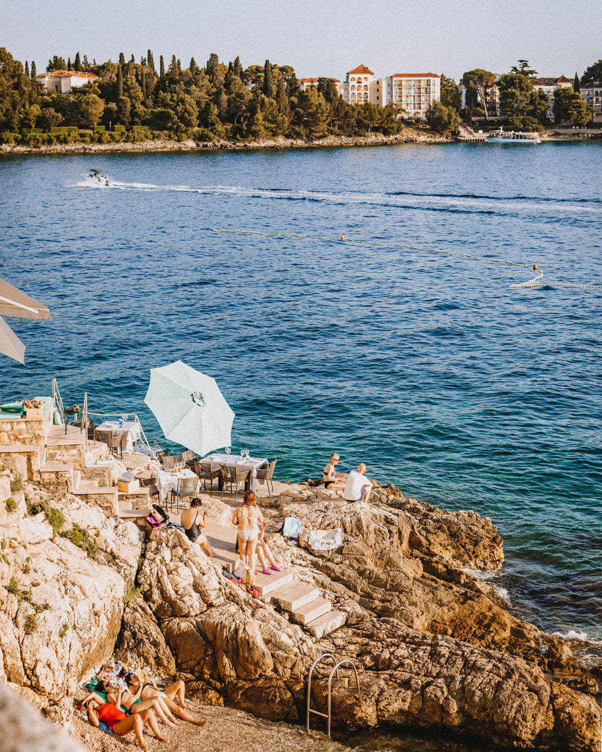 Stadtstrand Baluota in Rovinj