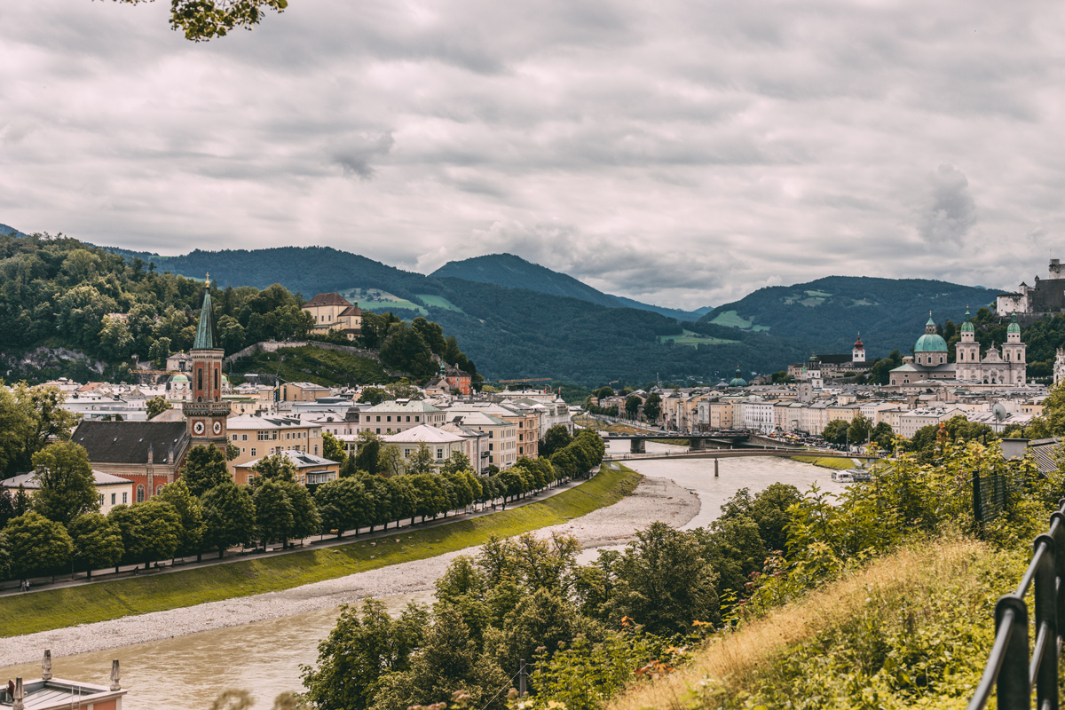 Ein Wochenende in Salzburg: Ausblick Mönchsberg