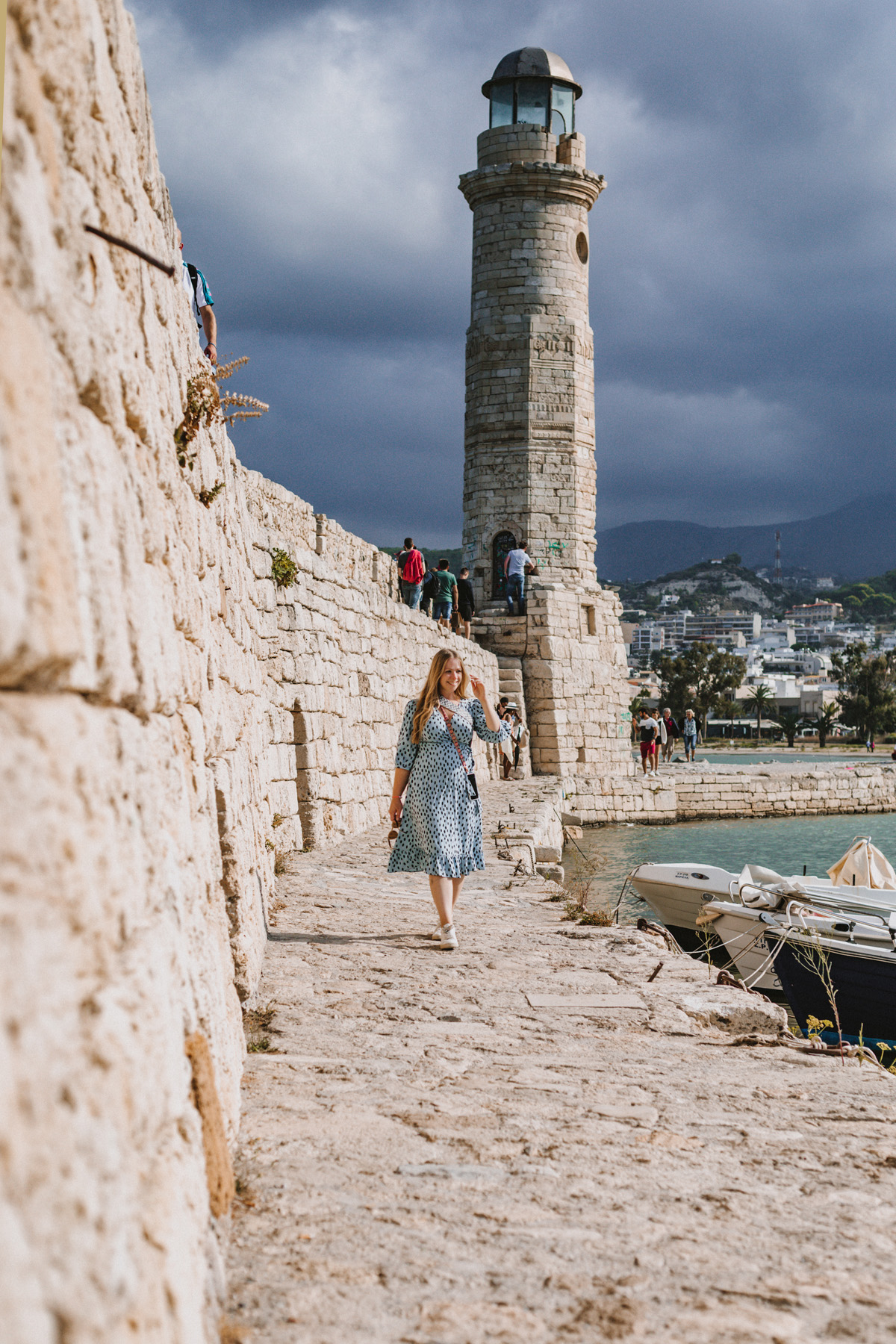 Der Leuchtturm in Rethymno auf Kreta