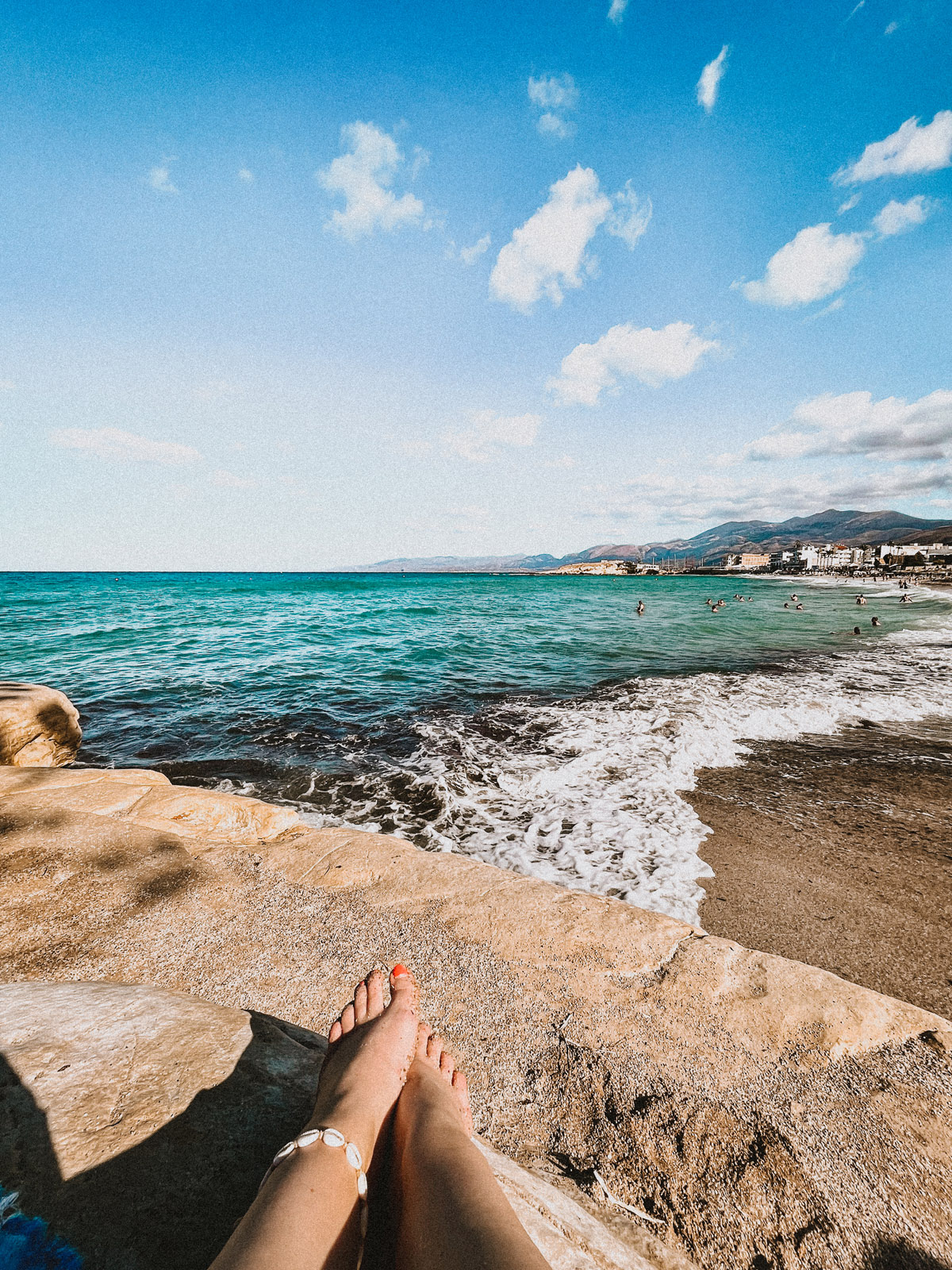 Cherssonisos auf Kreta: Der Strand Paralia Anissaras Beach