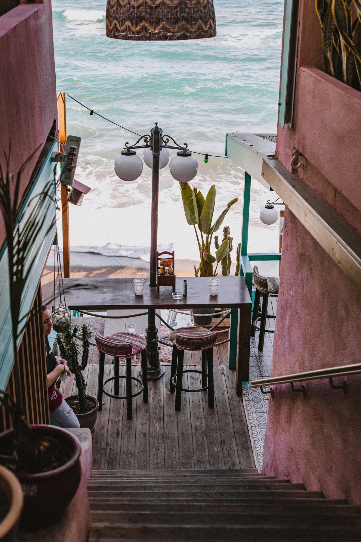 Chersonissos auf Kreta: Sitzplatz am Meer