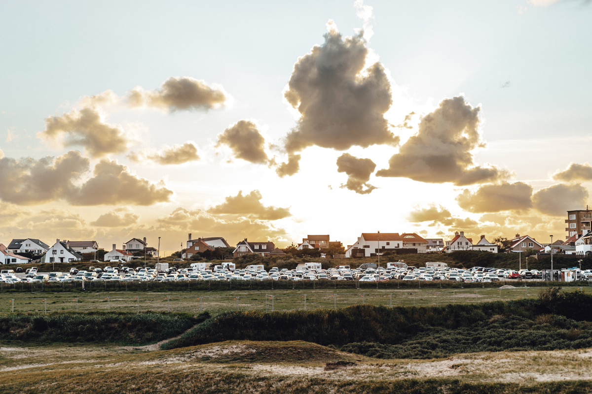 Kurzurlaub in Zandvoort: Parkplatz