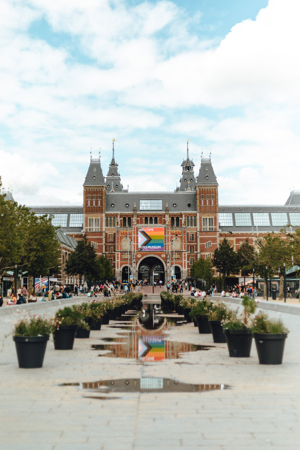 Das Rijksmuseum in Amsterdam